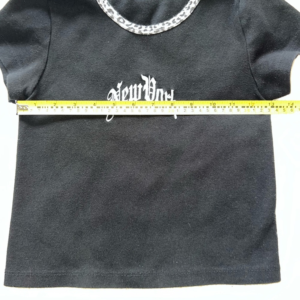 John Galt New York Crop Top - Picture 2 of 4